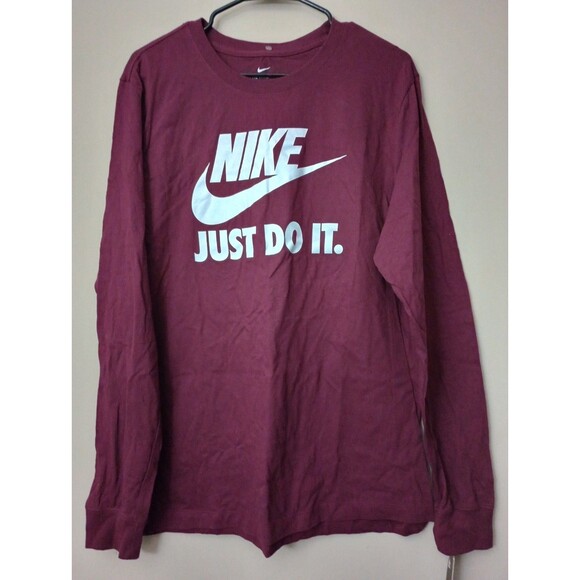 Nike Other - NWT Nike Long Sleeve T Shirt Maroon Color Size Large